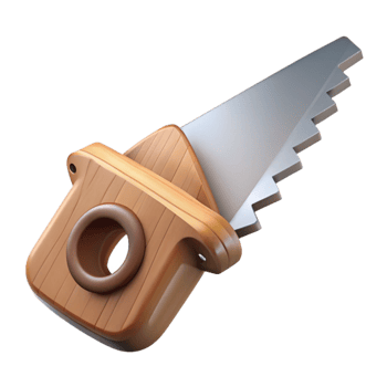 serene vintage Saw Blade Cutting Wood Action Shot Cutout genuine png