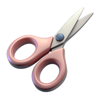 magnificent abstract Scissors Sharp Blades Isolated exclusive png