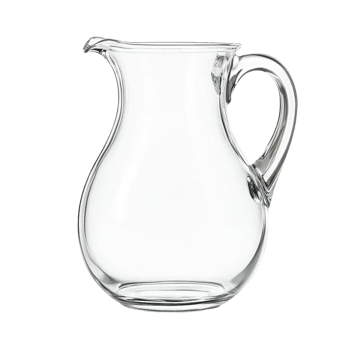 Refreshing Water Pitcher Close Up on transparent background. png