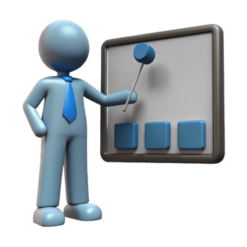 serene abstract Silhouette of Person Giving Presentation Cutout exclusive png