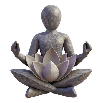 beautiful vintage Silhouette of Person Holding a Flower Cutout Element original png