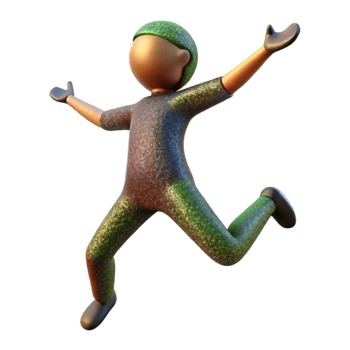 wonderful contemporary Silhouette of Person Jumping Cutout Element png
