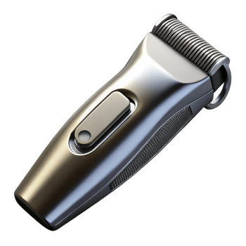 elegant creative Silver Hair Clippers Side View Cutout genuine png