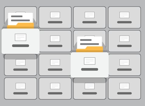 File folder icon illustration vector