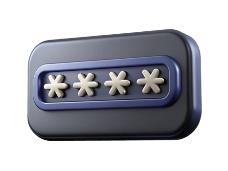 Modern Password Protection Icon png
