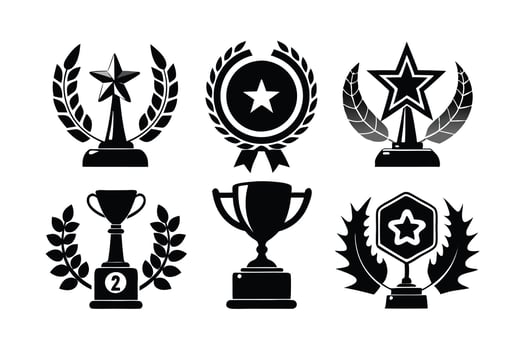 Award Icon Templates for Business Use vector