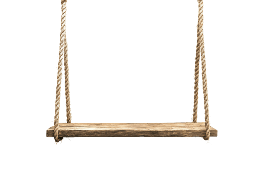 Rustic Wooden Swing design... png