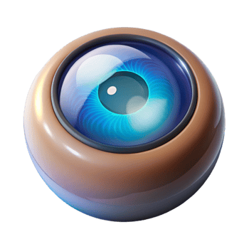 wonderful modern Smart Contact Lens with Display Overlay Transparent Cutout authentic png