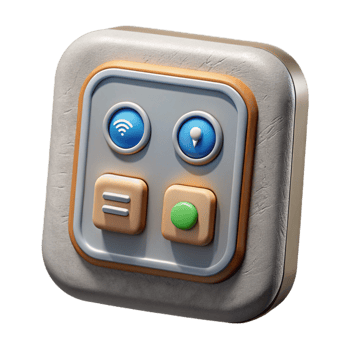 magnificent creative Smart Home Control Panel Interface Transparent high quality png