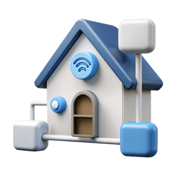 wonderful modern Smart Home Network Diagram Illustration Isolated premium png