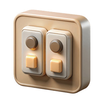 stunning minimalist Smart Lighting Panel Individual Controls Cutout high resolution png