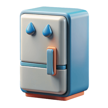 magnificent creative Smart Refrigerator Dispensing Water Cutout professional png