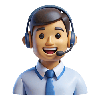 impressive vintage Smiling Event Staff Member with Headset Cutout exclusive png