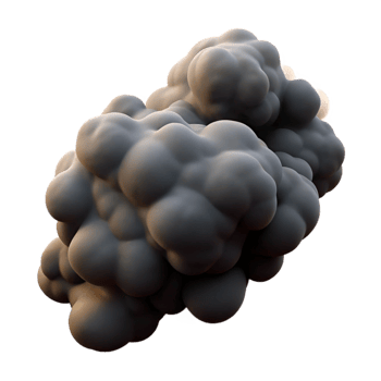 elegant traditional Smoke Plume Black Transparent Background genuine png