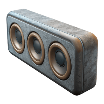serene contemporary Soundbar with Subwoofer Isolated Element original png