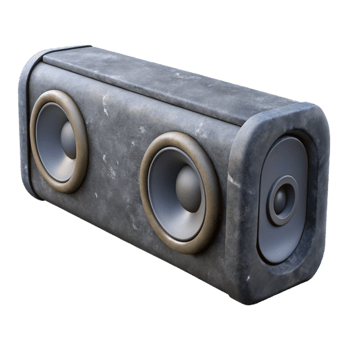 impressive creative Soundbar with Subwoofer Isolated Element professional png