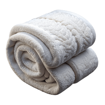 magnificent modern Spa Towel Folded White and Fluffy Cutout Transparent Background authentic png