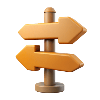 impressive modern Street Sign Directional Arrows Isolated original png