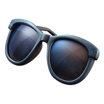 stunning modern Sunglasses Dark Lenses Transparent Background high quality png