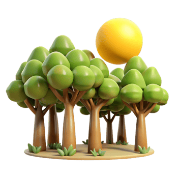 extraordinary creative Sunlight Through Trees Isolated high resolution png