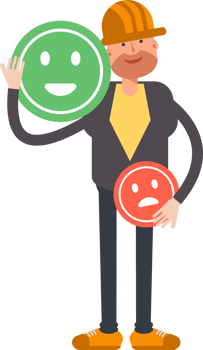 Engineer Character and Emoticon Sign png