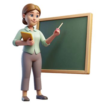 stunning modern Teacher Writing on Chalkboard Cutout genuine png