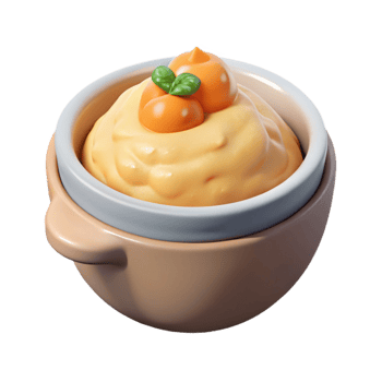 impressive contemporary Thanksgiving Mashed Potatoes in Bowl Cutout high quality png