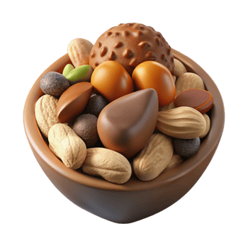 beautiful traditional Trail Mix Cutout png