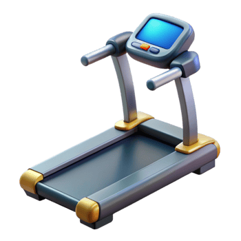 impressive contemporary Treadmill Digital Display Close Up Isolated original png