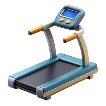 elegant classic Treadmill Digital Display Close Up Isolated premium png
