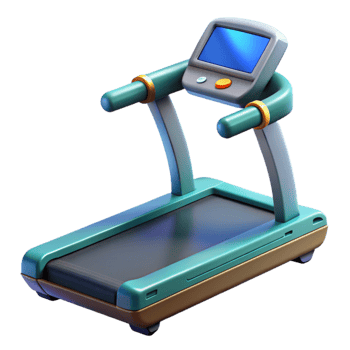 elegant vintage Treadmill Digital Display Isolated Cutout exclusive png