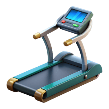 beautiful abstract Treadmill Digital Display Cutout Transparent Background premium png