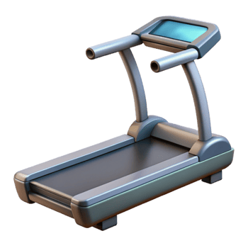 stunning classic Treadmill Fitness Machine Isolated exclusive png
