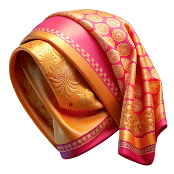 extraordinary minimalist Vibrant Indian Sari Fabric Pattern Transparent original png