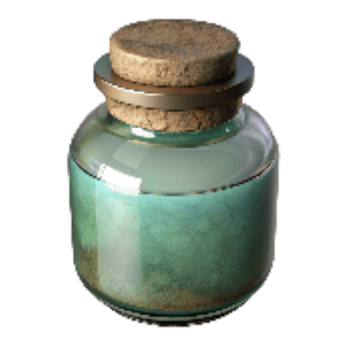 impressive rustic Vintage Glass Jar with Cork Lid Isolated Element original png