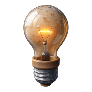 stunning modern Vintage Light Bulb Edison Style Transparent premium png