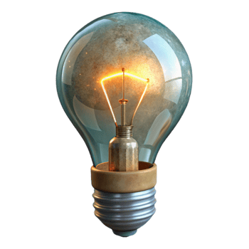 beautiful vintage Vintage Light Bulb Filament Glowing Transparent Background original png