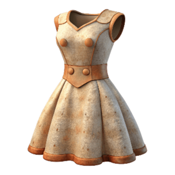 dramatic creative Vintage Sewing Pattern with Dress Design Isolated Element high resolution png