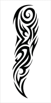 Tattoo Art Featuring a Timeless and Stylish Tribal Look vector