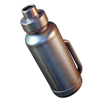 extraordinary traditional Water Bottle Stainless Steel Silver Cutout exclusive png