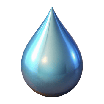 serene classic Water Droplet Clear Close Up Cutout high resolution png