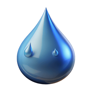wonderful abstract Water Drop Splashing Side View original png