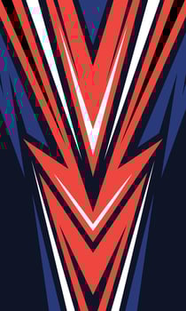 Abstract geometric background for sublimation sports jersey vector