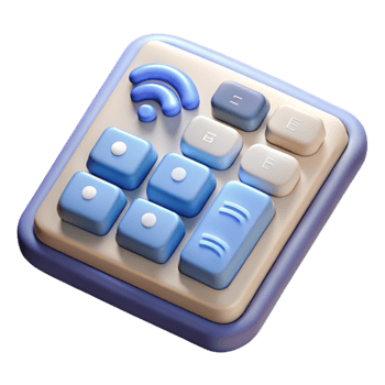 stunning minimalist Wireless Keyboard with Numeric Keypad Cutout png