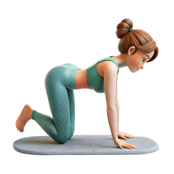 elegant modern Woman Doing Backbends Yoga Pose Transparent Background detailed png