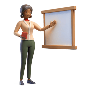 serene classic Woman Giving Presentation Silhouette Cutout genuine png