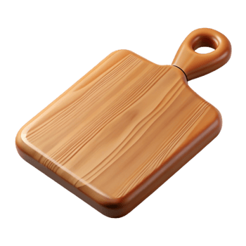 magnificent abstract Wooden Cutting Board Cutout Top View genuine png