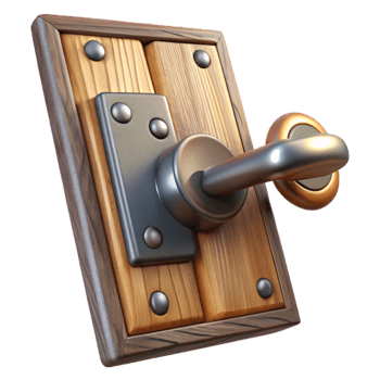 wonderful traditional Wooden Door Handle Metal Plate Backing Cutout genuine png