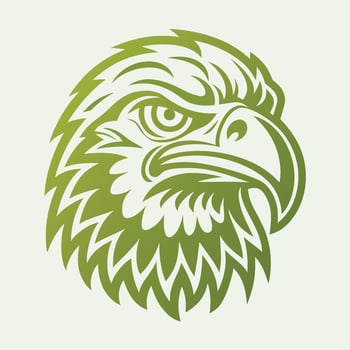 Majestic American Eagle Emblem A Patriotic Symbol of Strength and Freedom vector