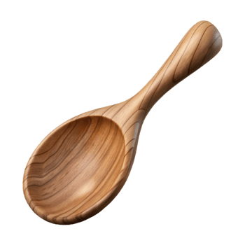 extraordinary contemporary Wooden Spoon Cutout Front View png